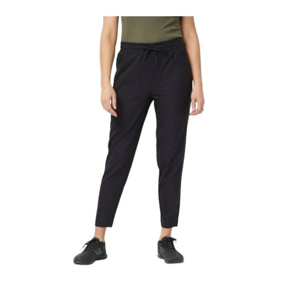 Zuda Cityscape Ankle Length Pants Size XS Petite Black Joggers